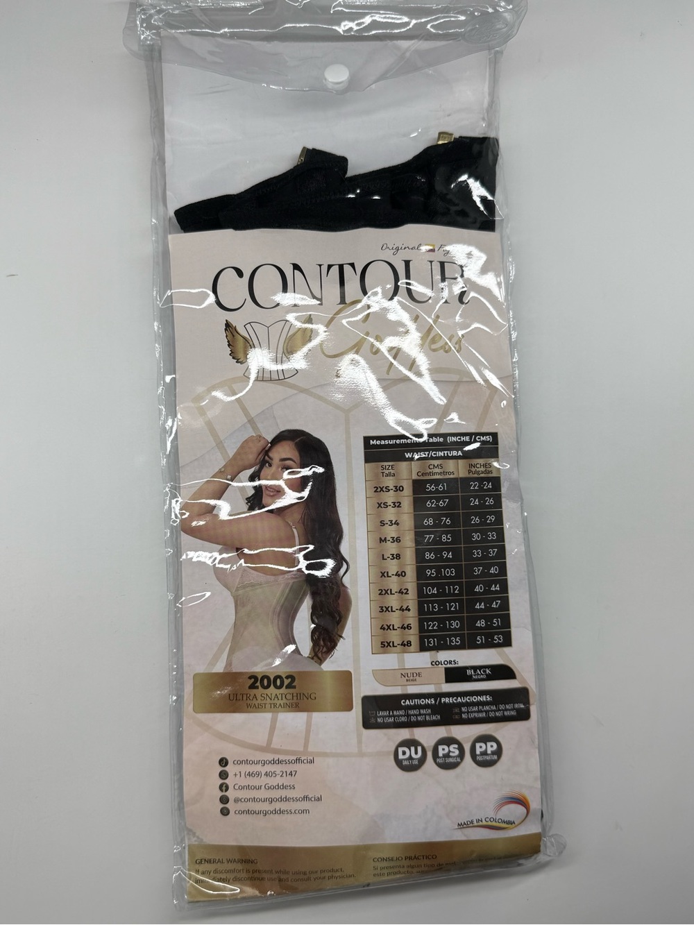 2002 Ultra Snatching Waist Trainer - Black